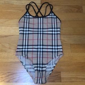 Girls Burberry swimsuit
